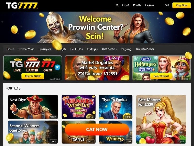 Welcome to TG 777, your premier destination for online gambling and casino games. Explore slots, live dealer games, and exclusive bonuses at tg777.com. Register now and experience top-tier gaming!